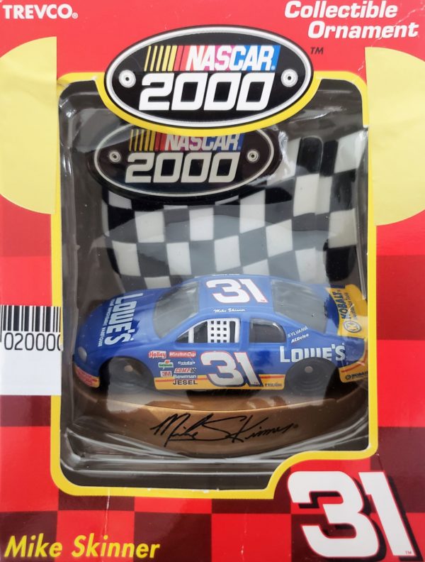 NASCAR 2000 Mike Skinner #31 CAR ORNAMENT NEW Lowe's RACING Christmas