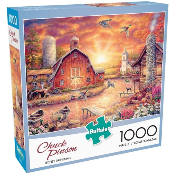 Buffalo Games - Honey Drip Farms - 1000 Piece Jigsaw Puzzle