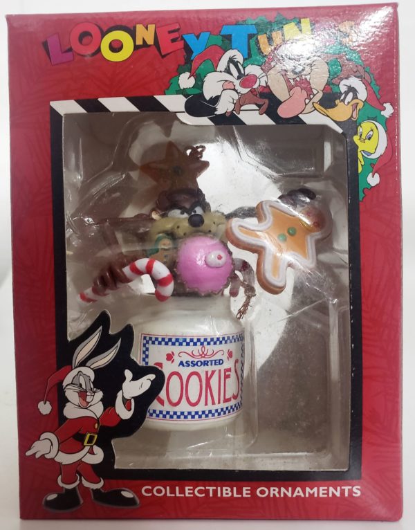 Looney Tunes Collectible Ornament - Taz In The Cookie Jar