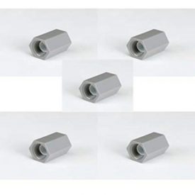 Questpex Female Coupling 3/4 FPT x 3/4 FPT  [5 Pack Bundle]