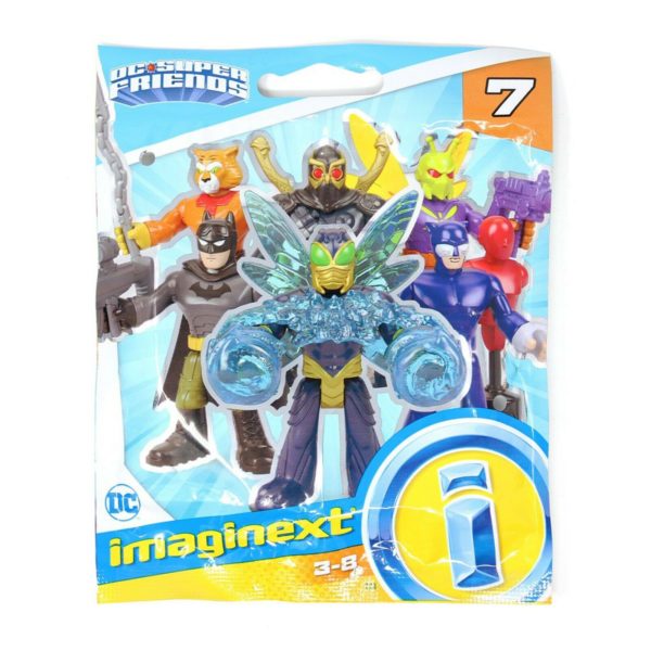 Imaginext DC Super Friends Series 7 Blind Bag Mystery Mini Figure w/ Accessory 1 of 6 Figs