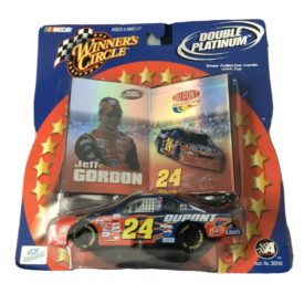 Winner's Circle Jeff Gordon Double Platinum NASCAR #24 Dupont 1:43 Scale