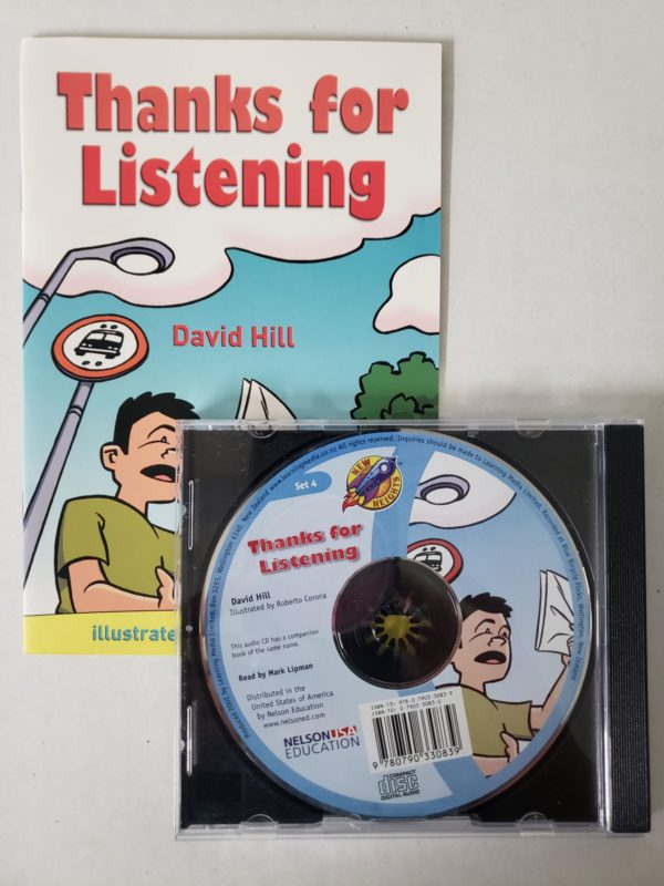 Thanks for Listening - Audio Story CD w/ Companion Book