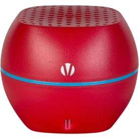 Vivitar Wireless Bluetooth Speaker with Speakerphone (Red)