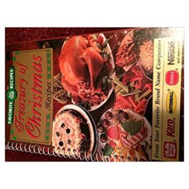 Treasury of Christmas Recipes Spiral-bound (Paperback)