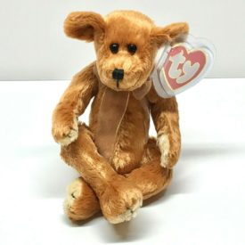 TY Attic Treasures Collection "Carson" The Potbellied Teddy Bear Beanbag Plush Toy