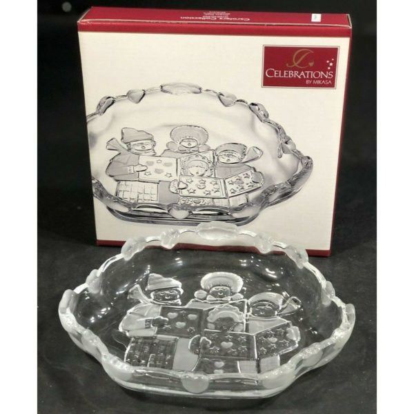 Mikasa Celebrations Carolers Collection Sweet Dish