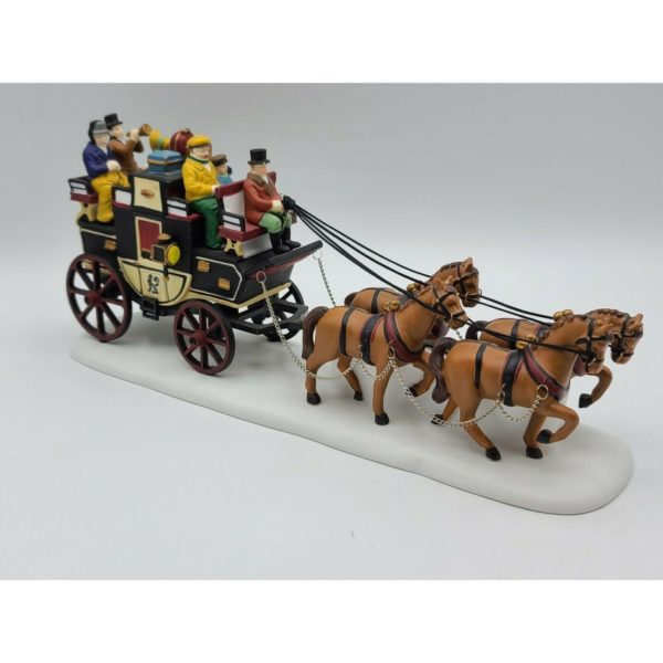Dept 56 Heritage Village Accessory Holiday Coach 5561-1
