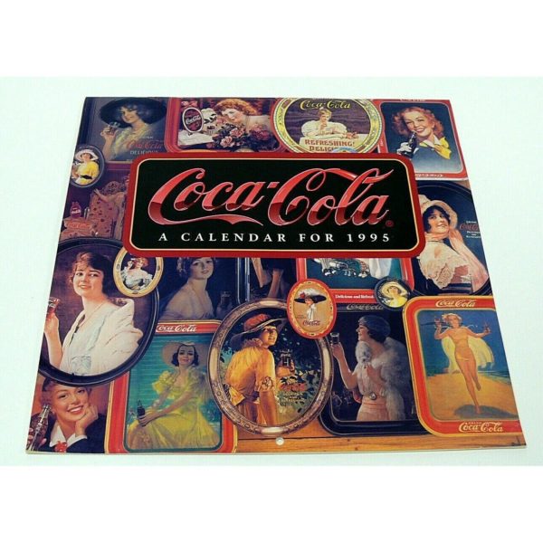 Vintage Coca Cola Calendar For 1995 Nostalgia 1900s Ads By Hallmark