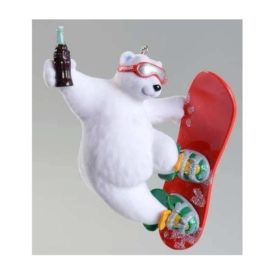 2001 Hallmark Ornament Cool Sport Coca-Cola Polar Bear