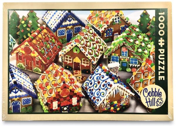 Cobble Hill Gingerbread Houses 1000 Piece Jigsaw Puzzle