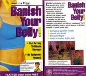 Banish Your Belly! Fast & Easy 15-Minute Workout, No Equipment Needed! (VHS)