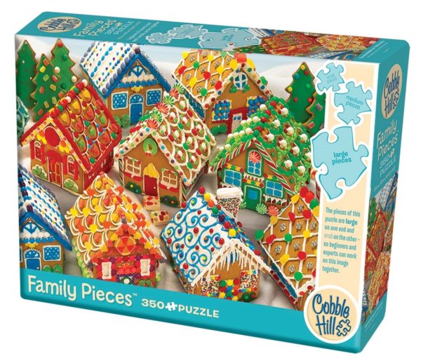 Cobble Hill Gingerbread Houses 350 Piece Family Jigsaw Puzzle