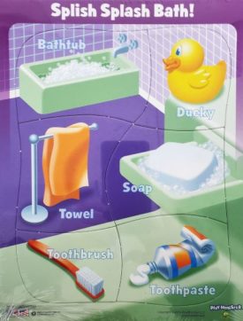 Playmonster Splish Splash Bath Frame Tray Puzzle Preschool