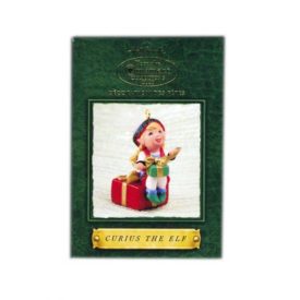 2002 Hallmark  Keepsake Ornament Curius The Elf QXC4623