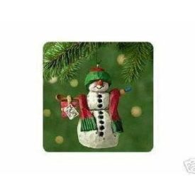 2001 Mom Snowman Hallmark Keepsake Ornament