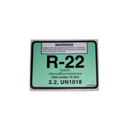 DiversiTech R-22 Cylinder Tank Labels - 10 Pack