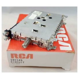 RCA VCR Replacement Circuit Part No. 191149