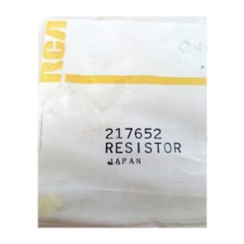 RCA VCR Replacement Resistor Japan Part No. 217652