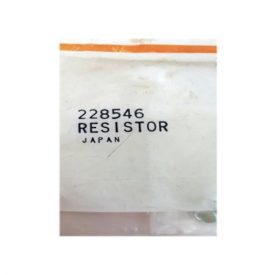 RCA VCR Replacement Resistor Japan Part No. 228546
