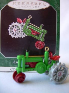 1998 Hallmark Ornament Miniature Antique Tractors # 2 Series