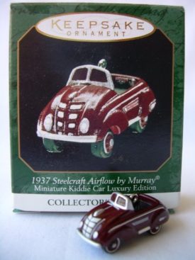 Kidde Car 1937 Steelcraft Airflow 1999 Hallmark Ornament QXM4477