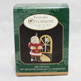 Hallmark Jolly Old Santa QXC5145 1997 Miniature Keepsake of Membership