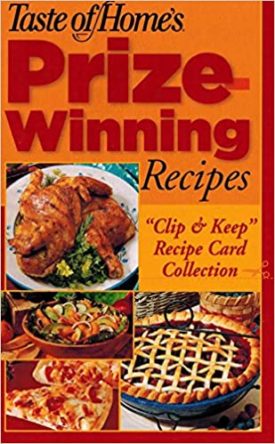 Prize-Winning Recipes: Clip & Keep Recipe Card Collection (Taste of Home) (Small Format Staple Bound Booklet)