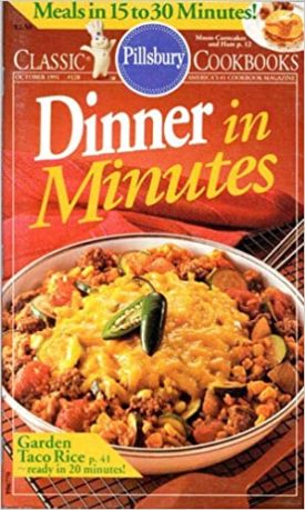 #128: Dinner In Minutes (Pillsbury) (Cookbook Paperback)