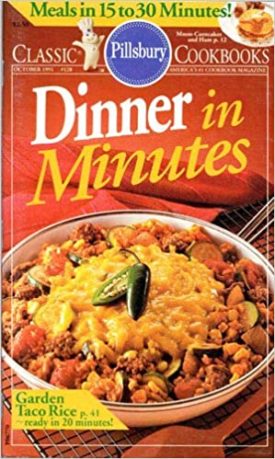 #128: Dinner In Minutes (Pillsbury) (Small Format Staple Bound Booklet)