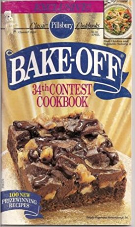 Bake-Off 34th Contest Cookbook #110 (Pillsbury) (Small Format Staple Bound Booklet)
