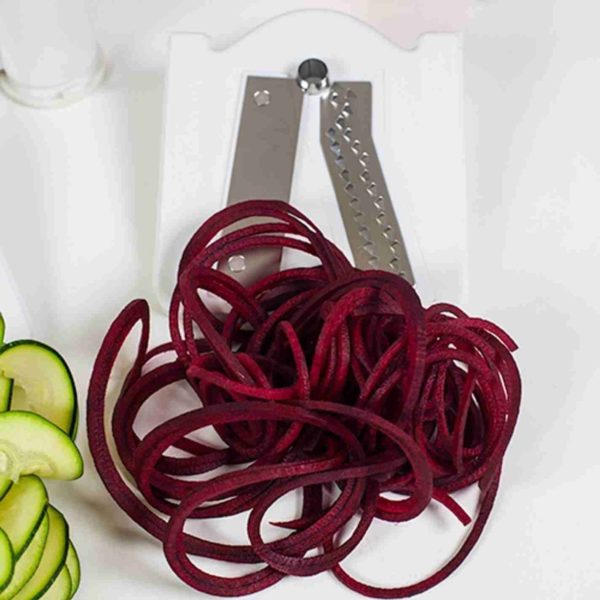 VEGGETTI PRO Spiral Cut Vegetables Fruit Table Top Kitchen Slicing Appliance