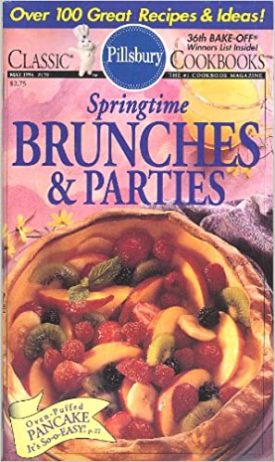 #159: Springtime Brunches & Parties (Pillsbury) (Small Format Staple Bound Booklet)