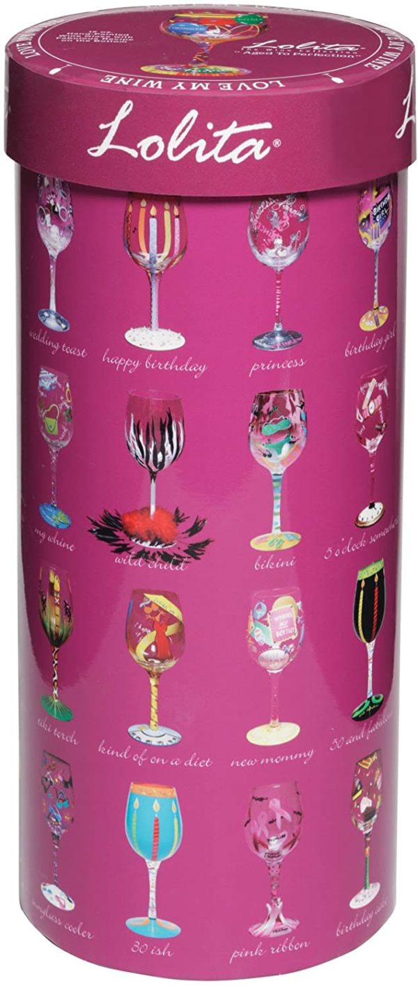 Lolita Love My Wine Glass, Fifty & Fabulous