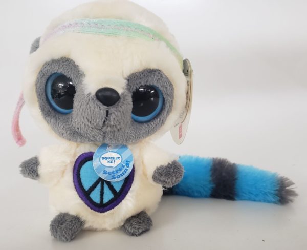 The Original Yoohoo & Friends Secret Sounds 5” Mini Plush - Peace Sign #19595