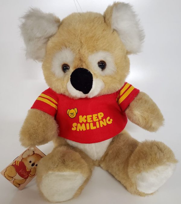 Vintage 1984 Kirby Koala Bear Keep Smiling Plush Gibson Greeting Cards 12 Sitting