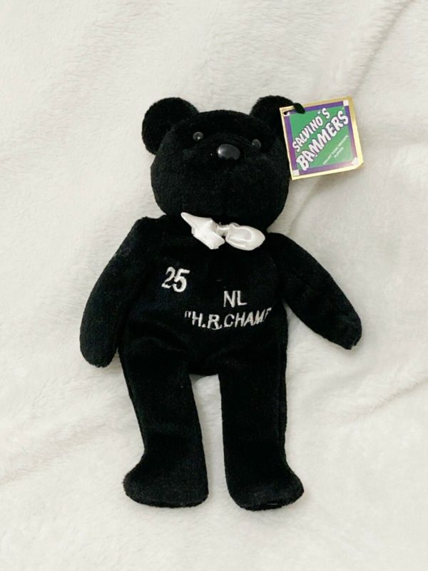 Salvino's Bammers #25 Mark McGwire Baseball Beanie Bear