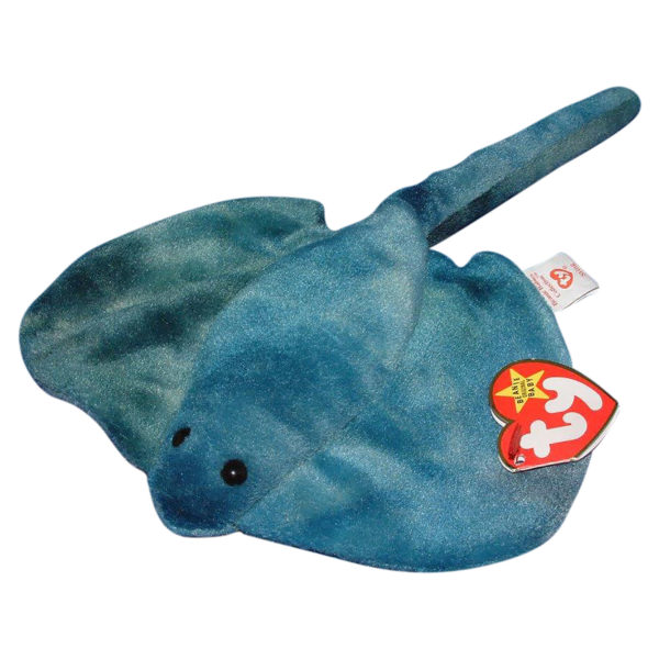 TY Beanie Baby - STING the Stingray (10 inch)