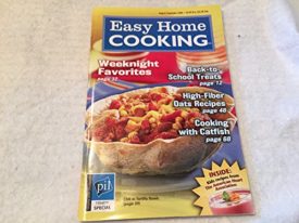 Easy Home Cooking August/September 2006 (Small Format Staple Bound Booklet)