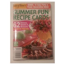 Summer Fun Recipe Cards (Taste of Home) (Small Format Staple Bound Booklet)