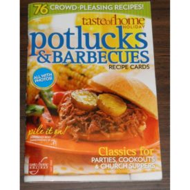Holiday Potlucks & Barbeques May 2009 (Taste of Home) (Small Format Staple Bound Booklet)