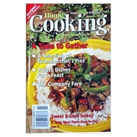 Home Cooking November 2001 (Home Cooking) (Small Format Staple Bound Booklet)