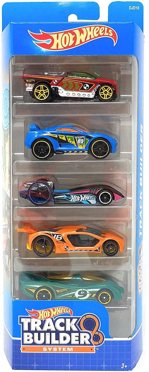 Hot Wheels, 2016 Track Builder System 5-Pack (Version 1)