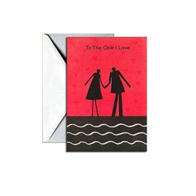 Valentines Day Greeting Card - The One I Love