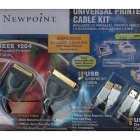 Newpoint Gold Universal Printer Cable Kit