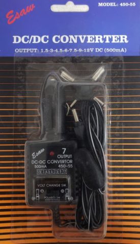 Esaw DC/DC Converter Model 450-55 Car Adapter