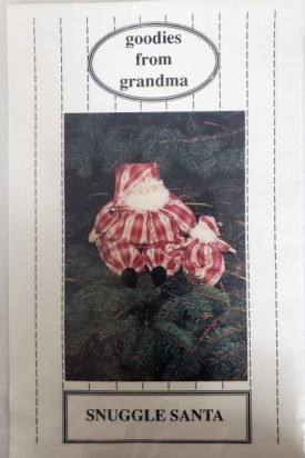 Goodies From Grandma Snuggle Santa 6 and 12 Doll Pattern