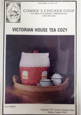 Vintage Pattern Victorian House Tea Cozy Connies Chicken Coop 1979 #CCP-121