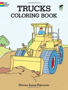 Trucks Coloring Book (Paperback) by Steven James Petruccio,Coloring Books