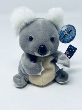 1999 Coca-Cola International AUSTRALIA - QUALA The KOALA Bean Bag Plush 5.5"